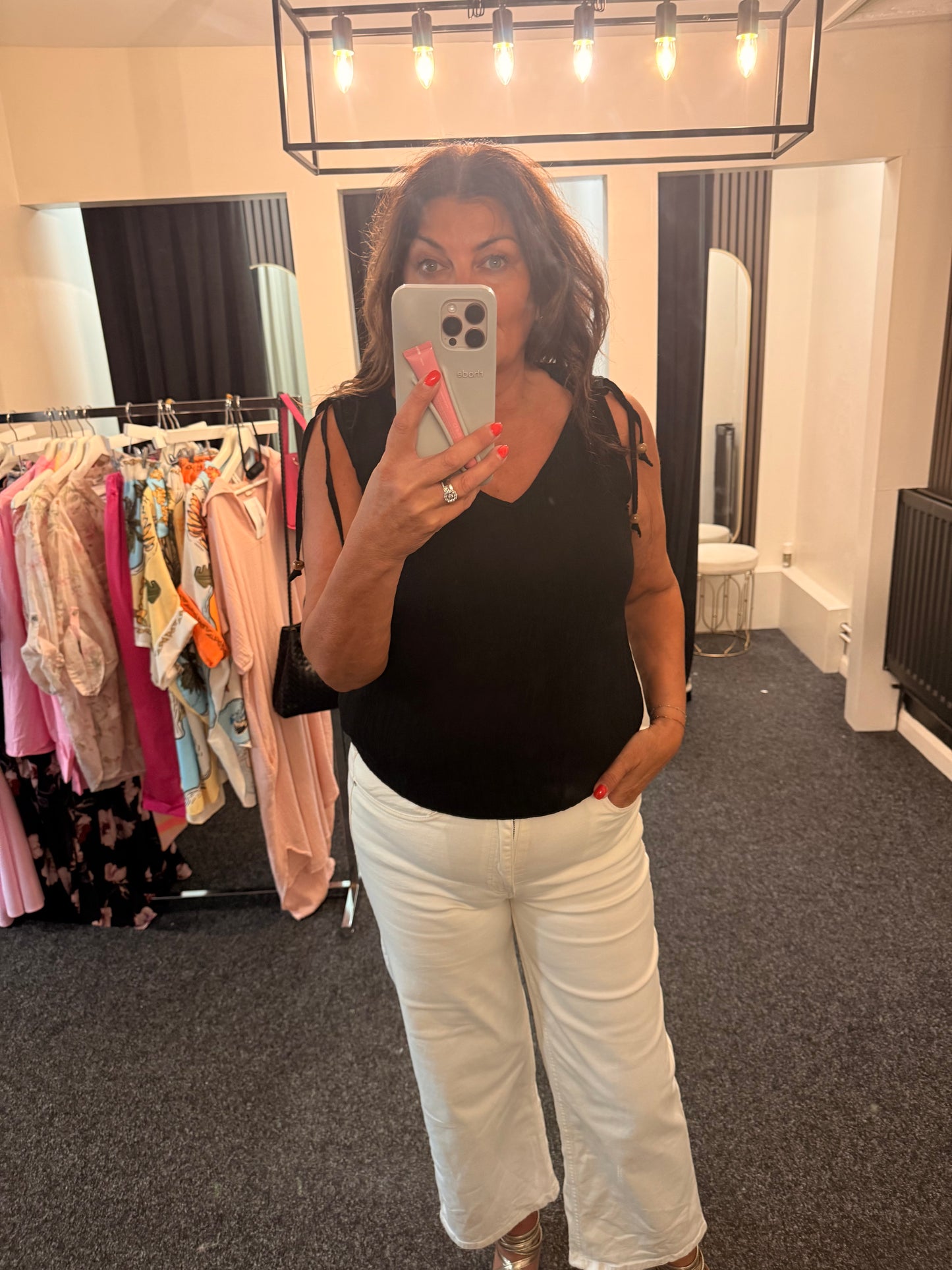 HUDA TIE TOP