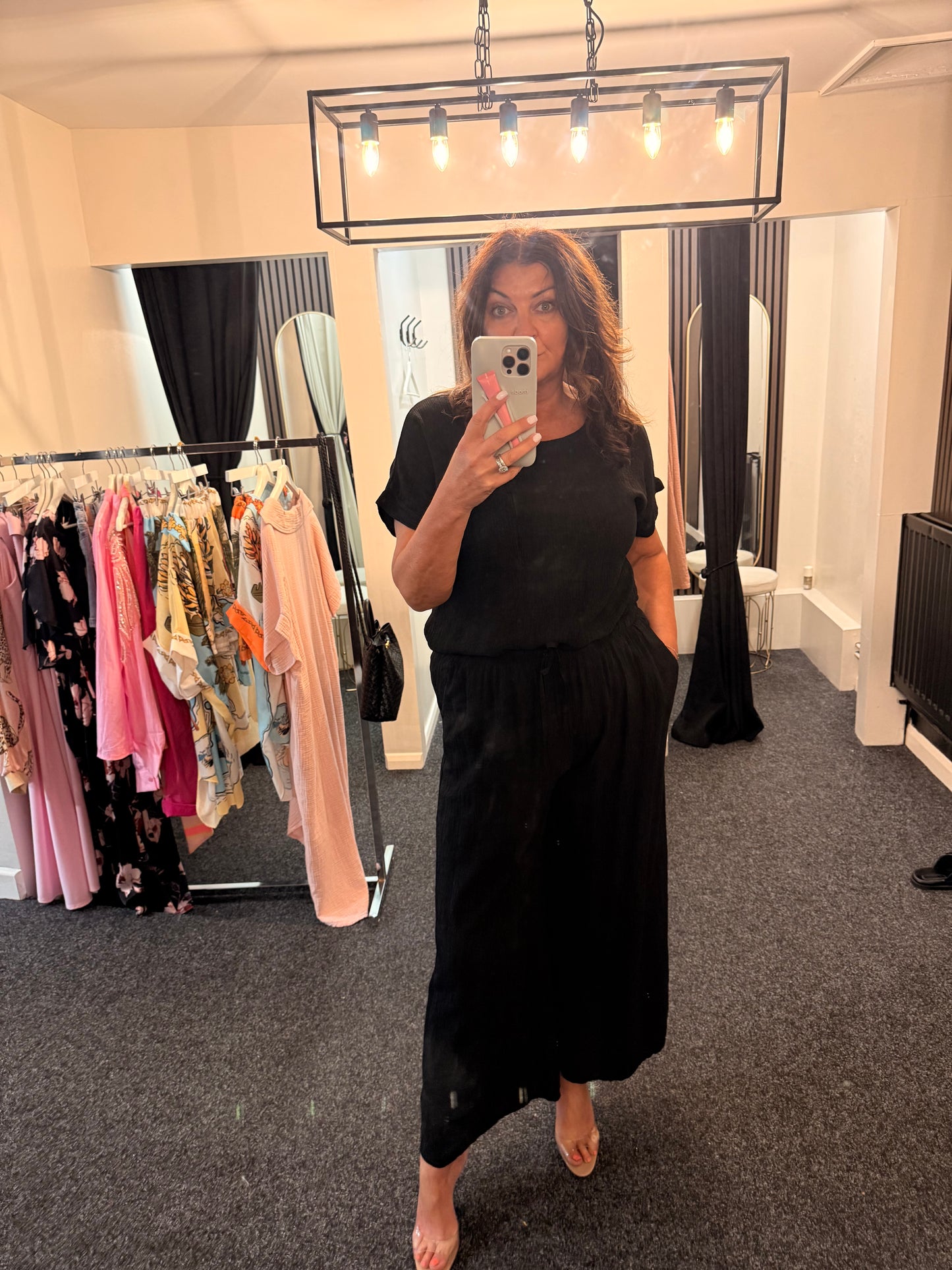 HUDA WIDE LEG TROUSER