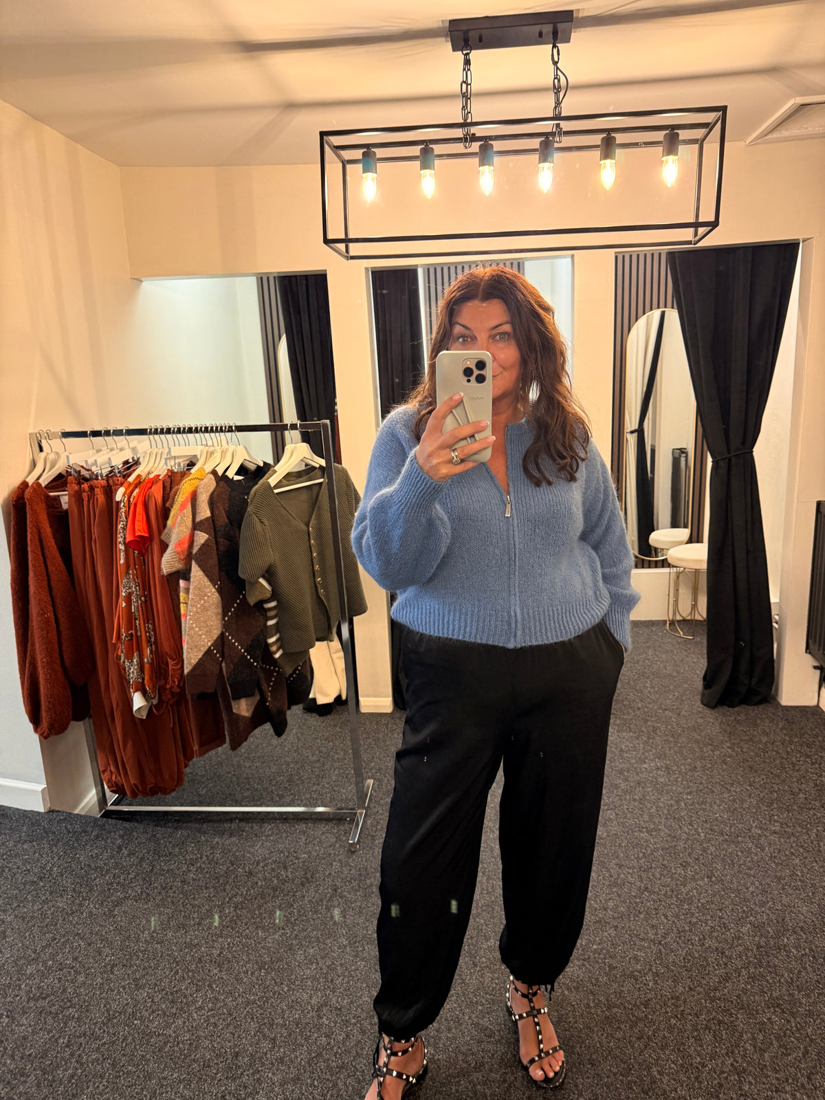 AGATHA ZIP CARDIGAN