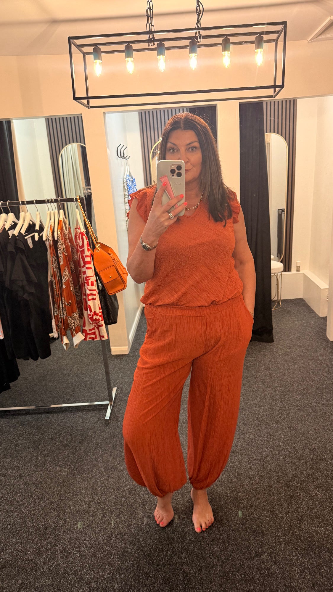 HUDA FRILL TOP