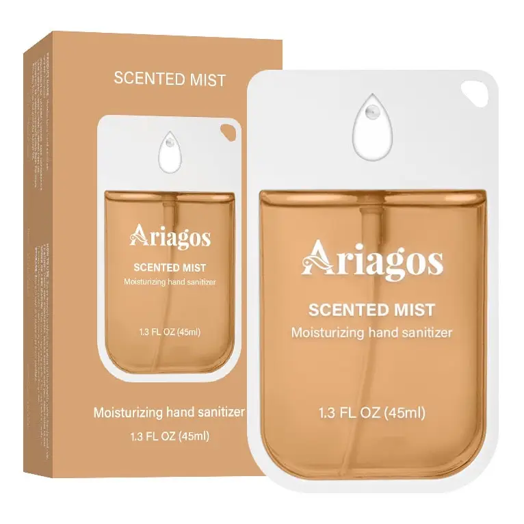 Caramel Hydrating Hand Sanitizer Power Mist | Ariagos