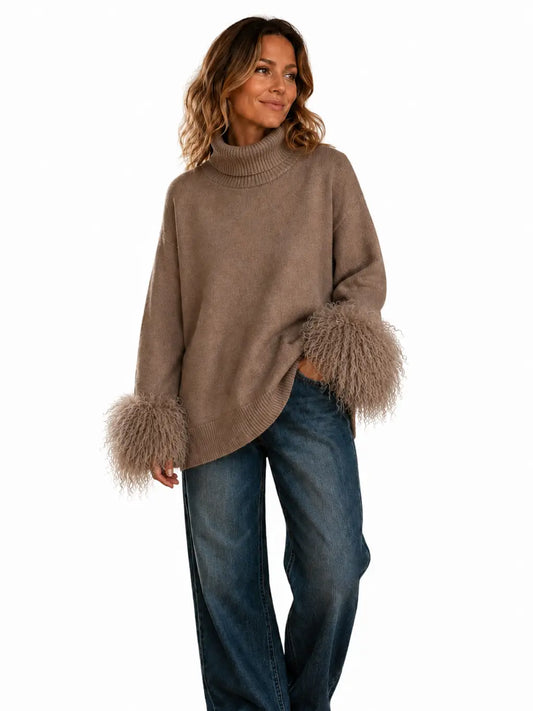 POLLY ROLL NECK KNIT