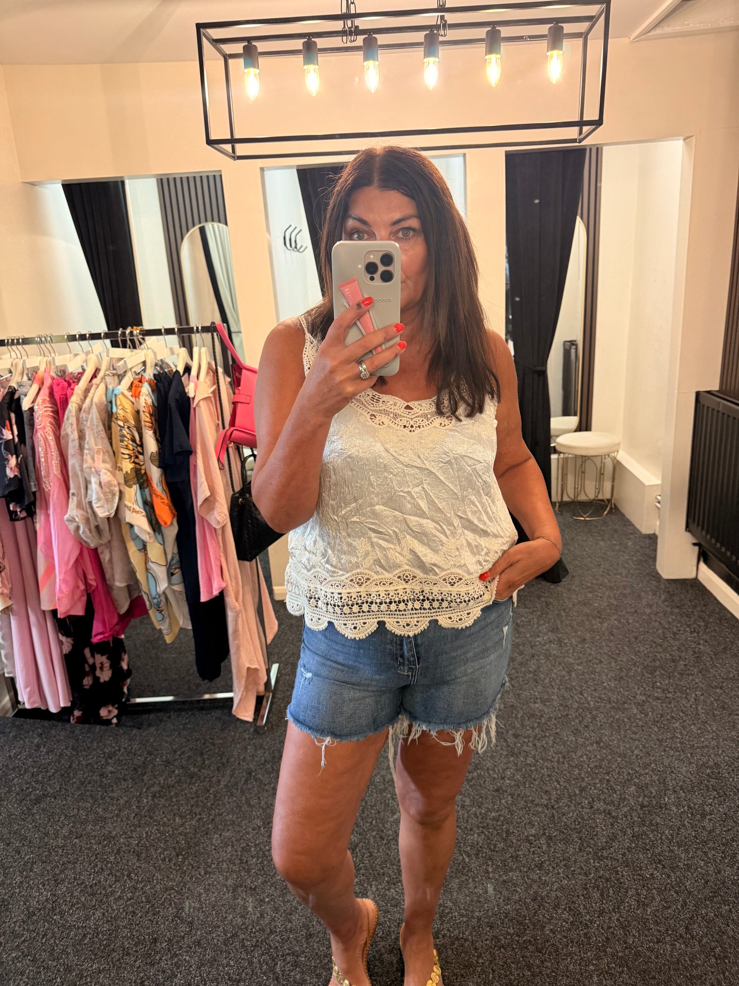 KATHY DENIM SHORTS