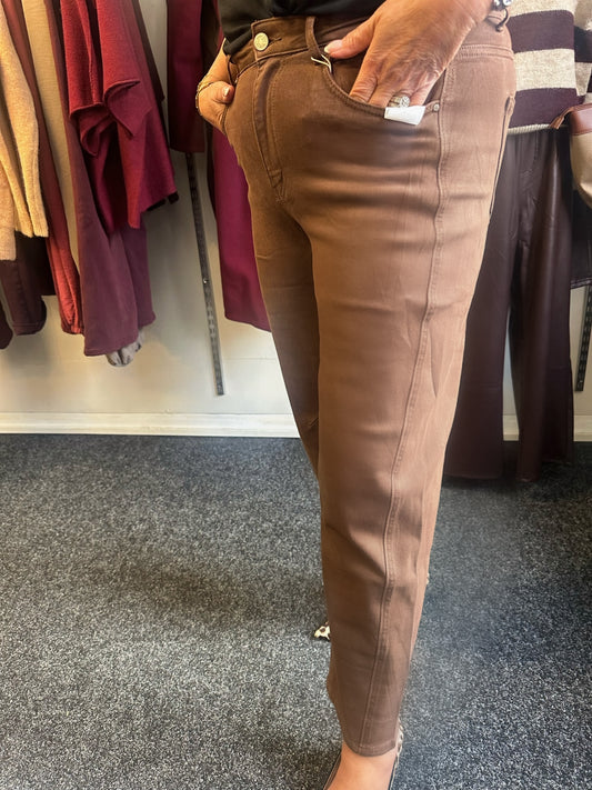 5K Balloon Jean - Brown