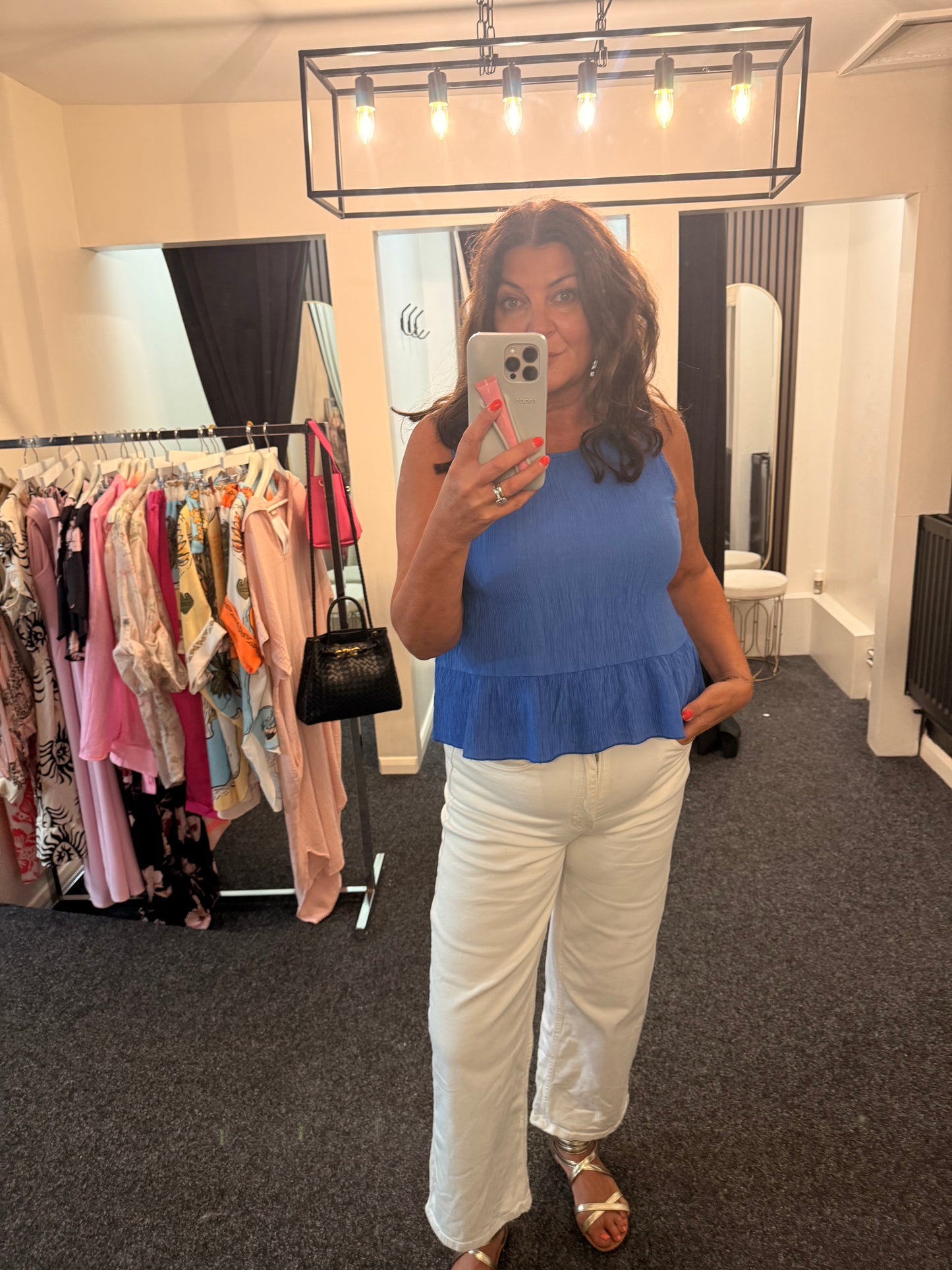 HUDA FRILL BOTTOM VEST