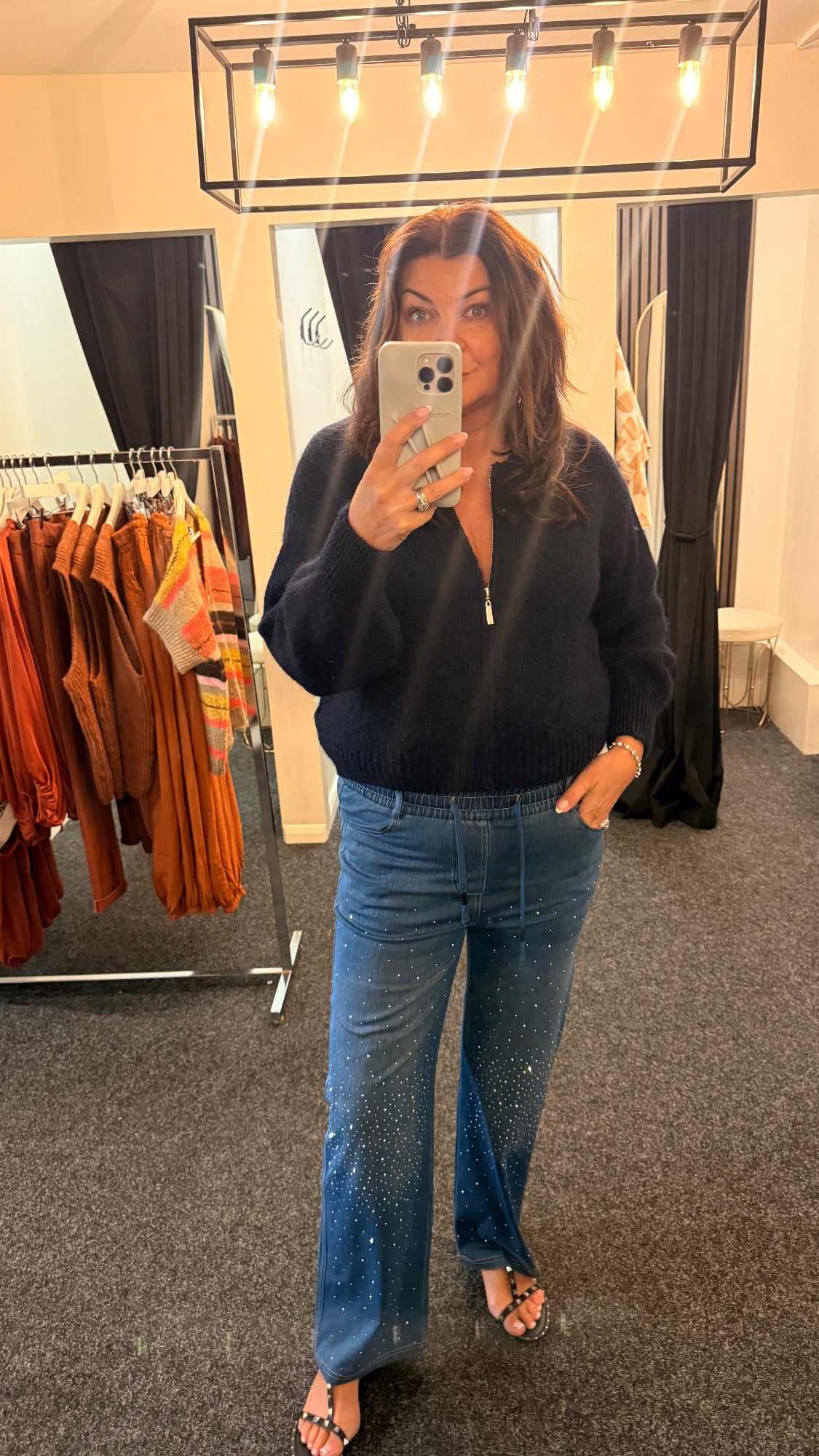 AGATHA ZIP CARDIGAN
