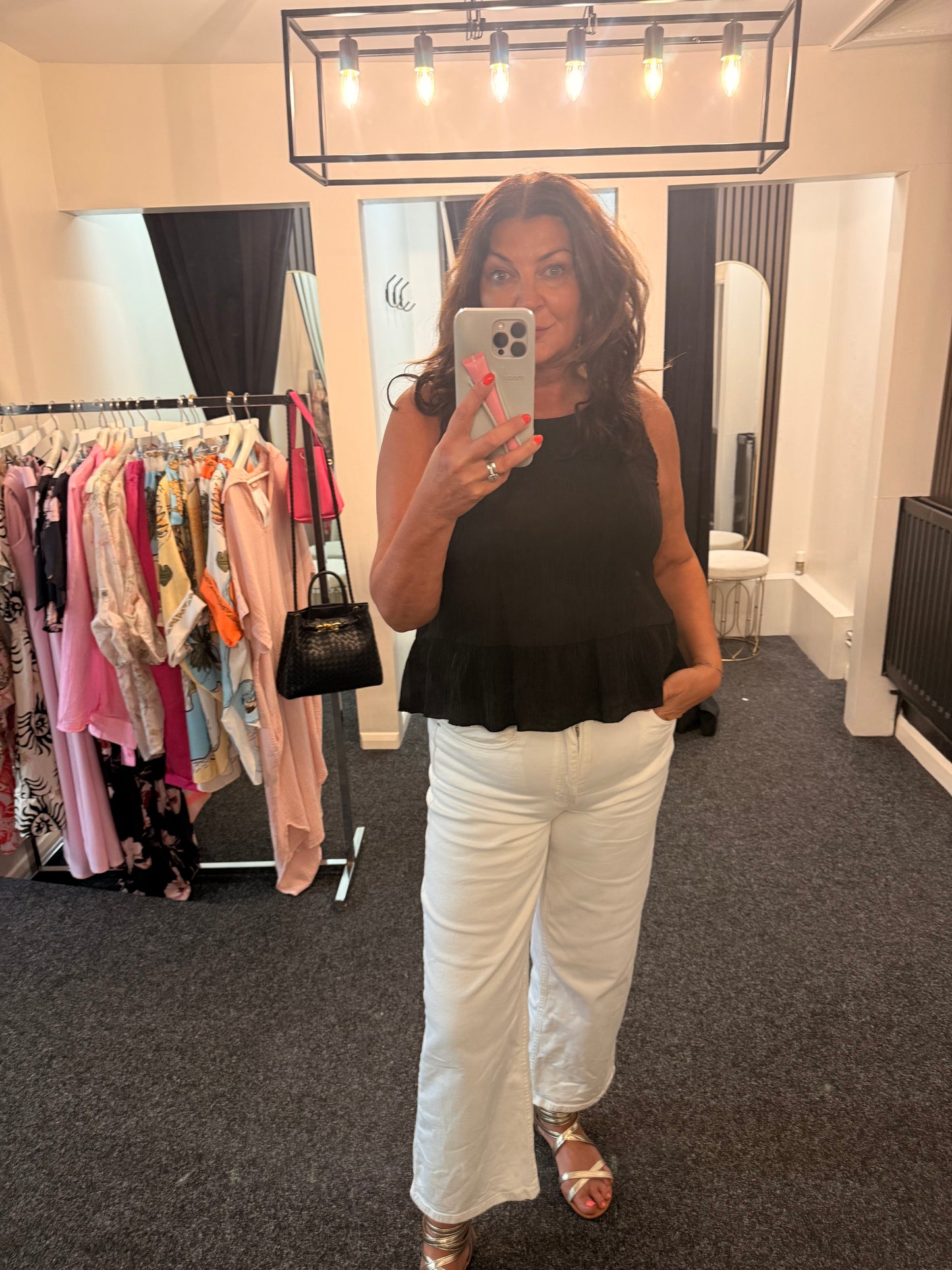 HUDA FRILL BOTTOM VEST