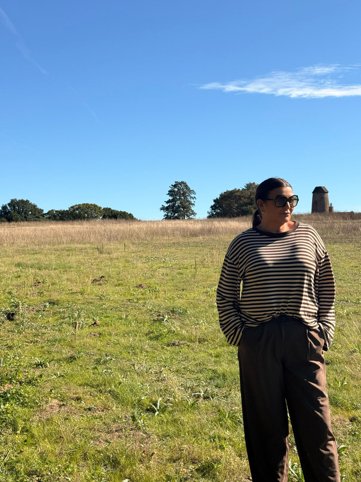 BEENA LONG SLEEVE STRIPE TEE