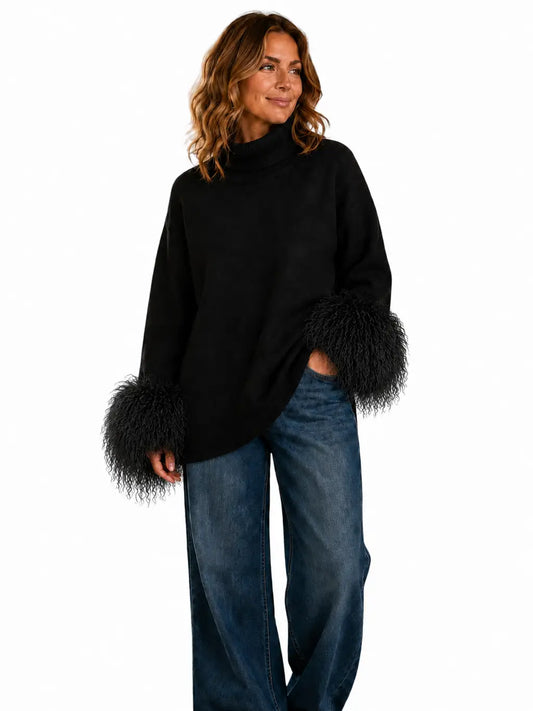 POLLY ROLL NECK KNIT