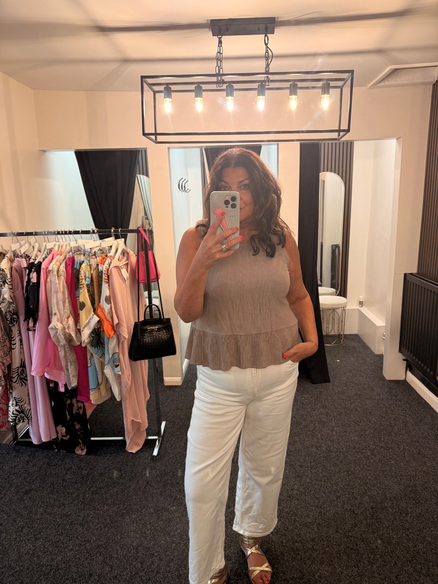 HUDA FRILL BOTTOM VEST