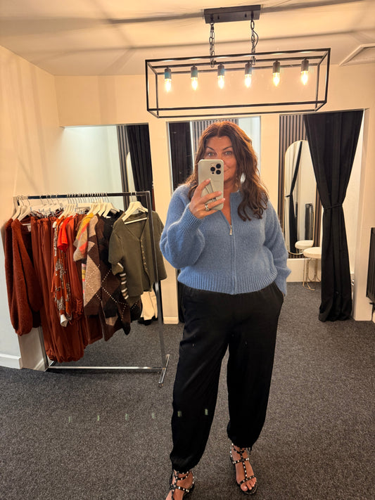 AGATHA ZIP CARDIGAN