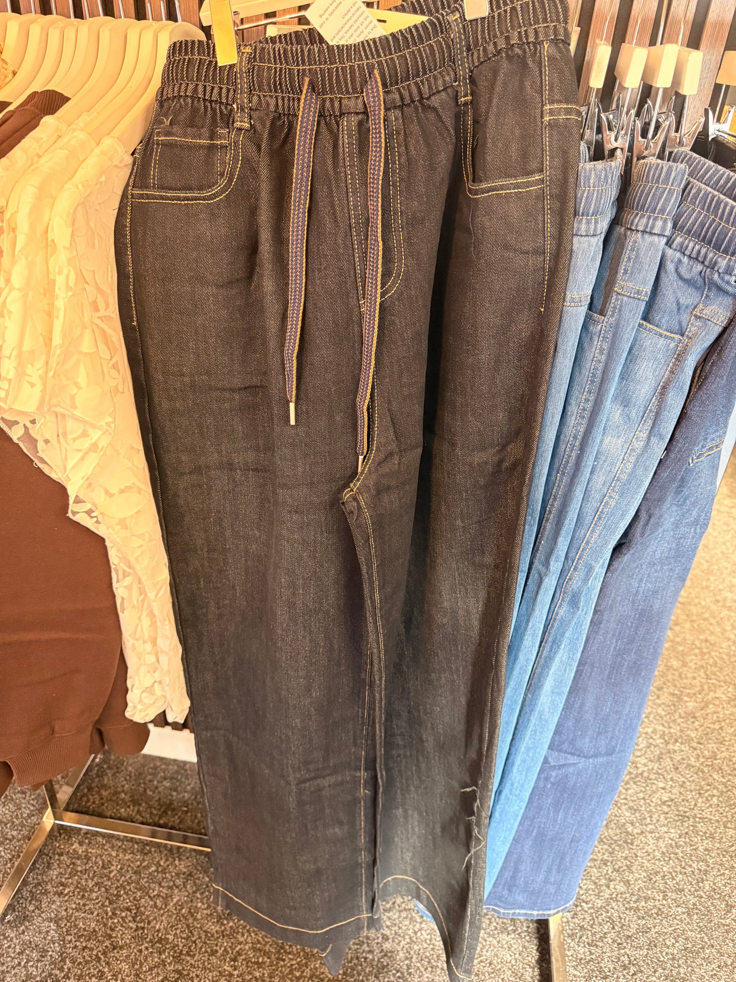 DIXIE DRAWSTRING JEANS