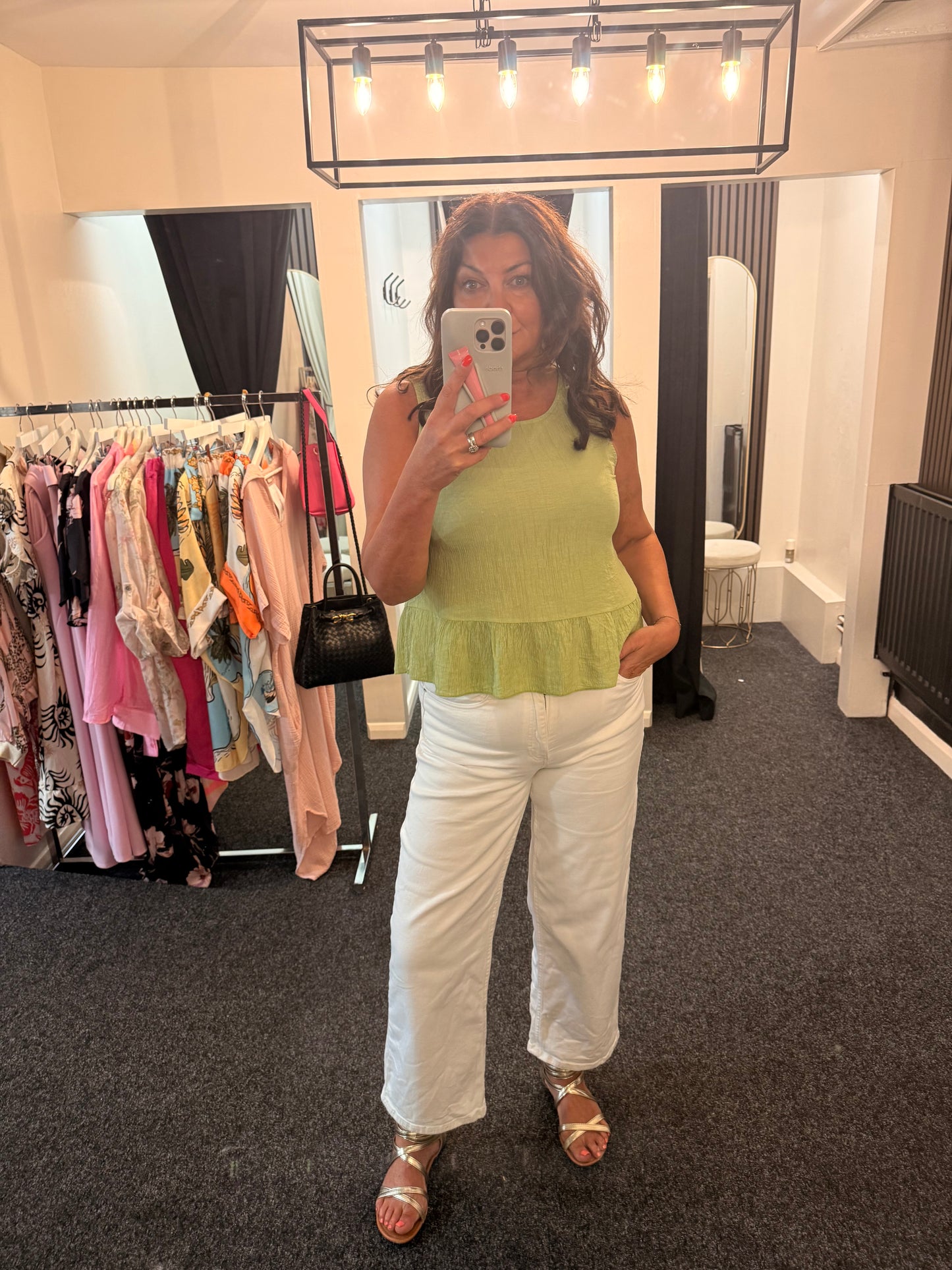 HUDA FRILL BOTTOM VEST