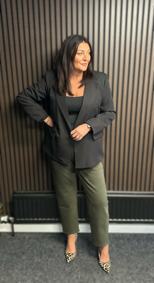 5K Balloon Jean - Khaki