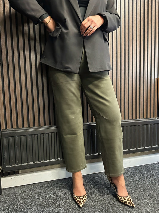 5K Balloon Jean - Khaki