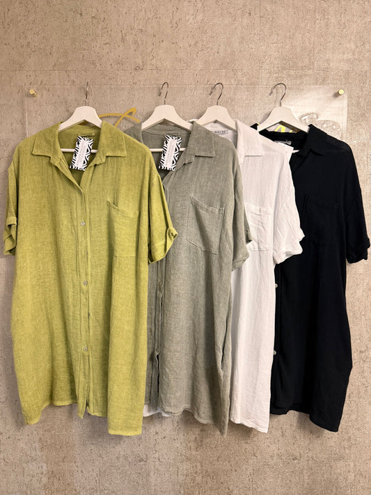 TAHITI SHIRT DRESS