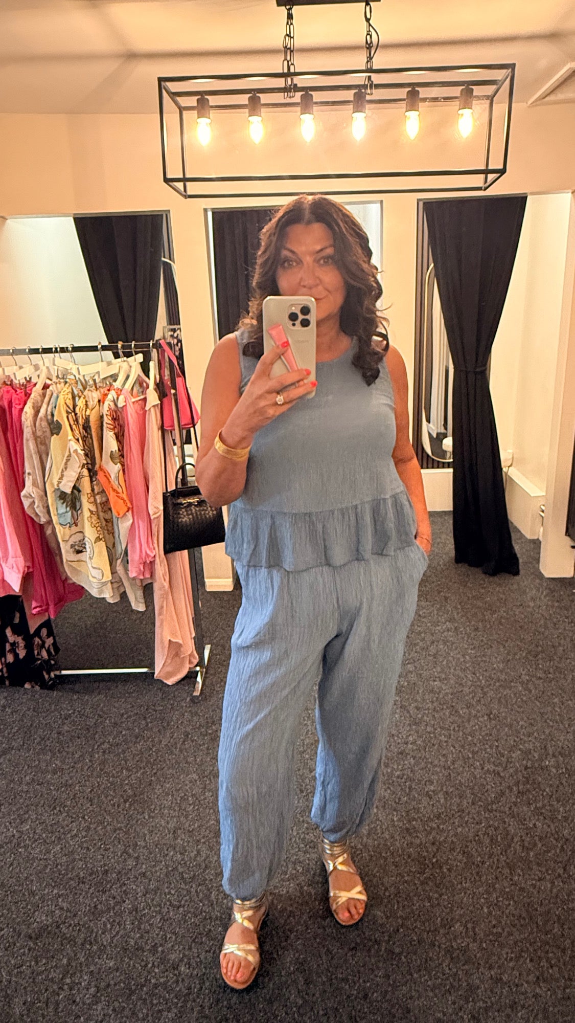 HUDA CUFFED TROUSERS