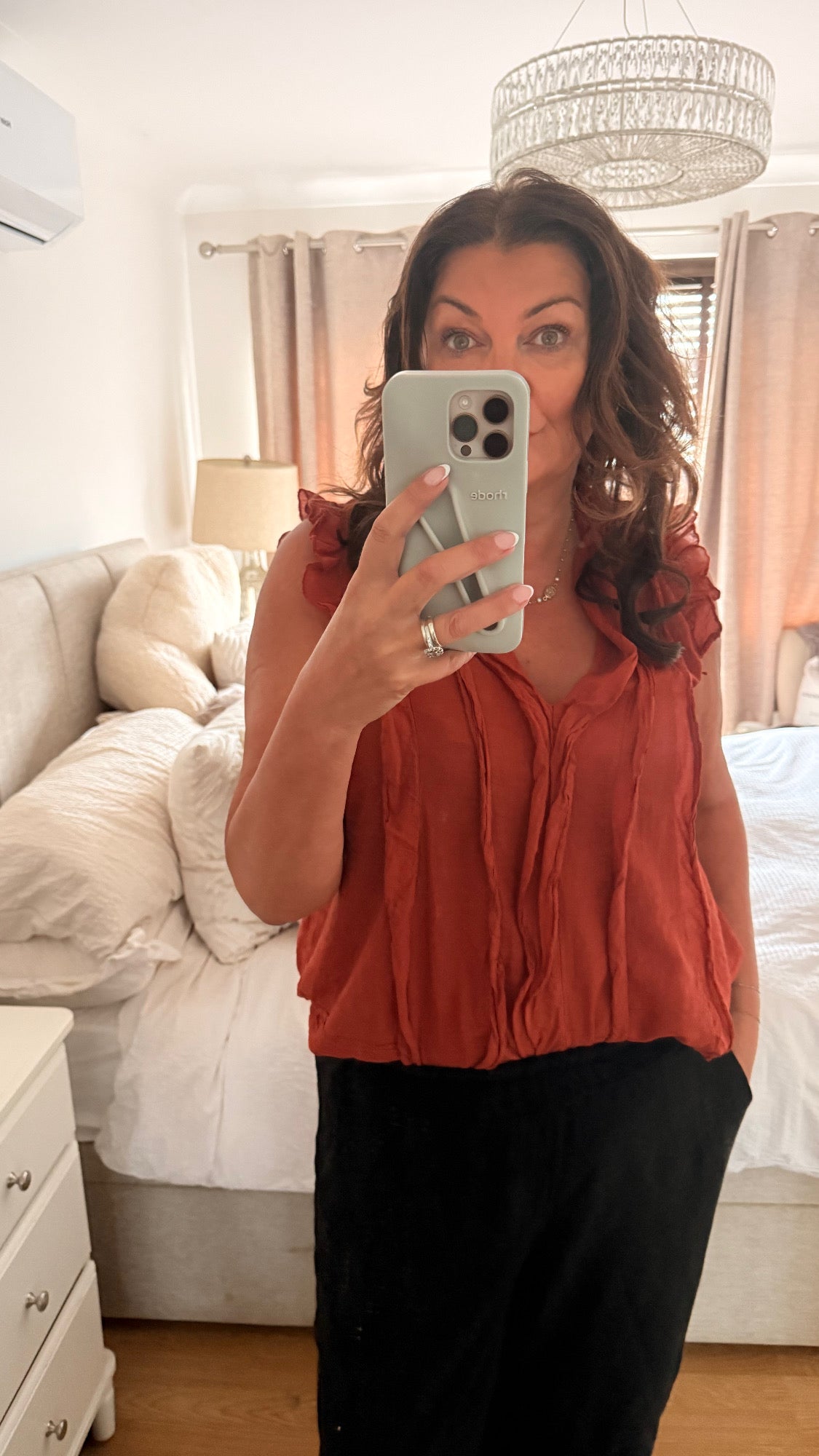 FELICITY FRILL TOP