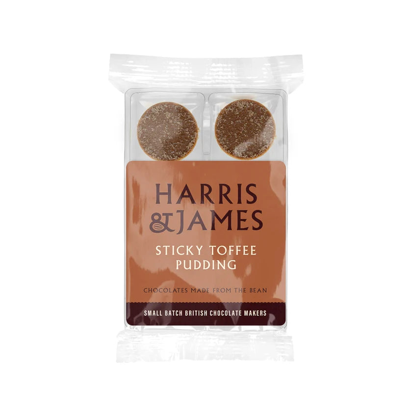 H&J Sticky Toffee Pudding Individual Chocolates